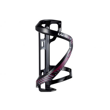 Porte bidon Airway Sidepull droit noir/violet Liv